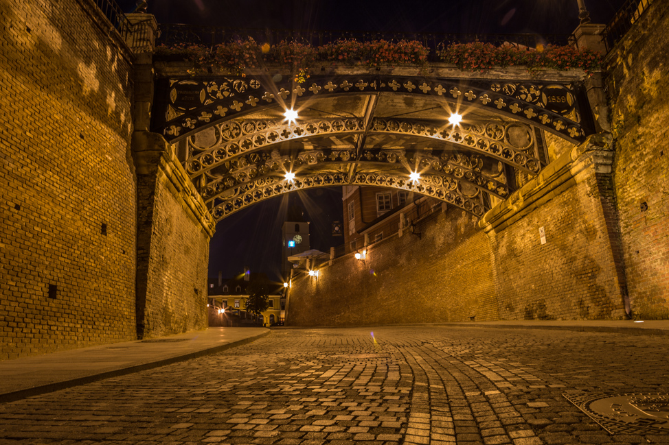 Sibiu at Night