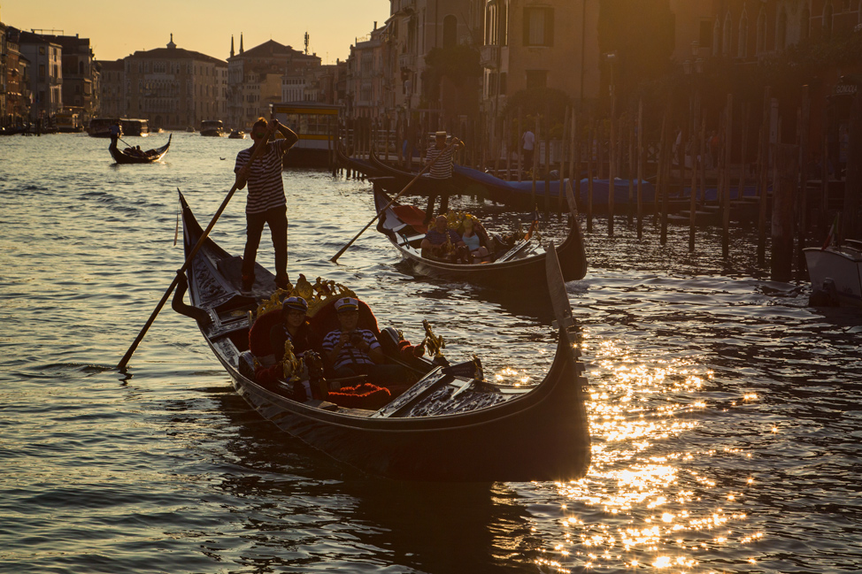 Sunset on a Gondola