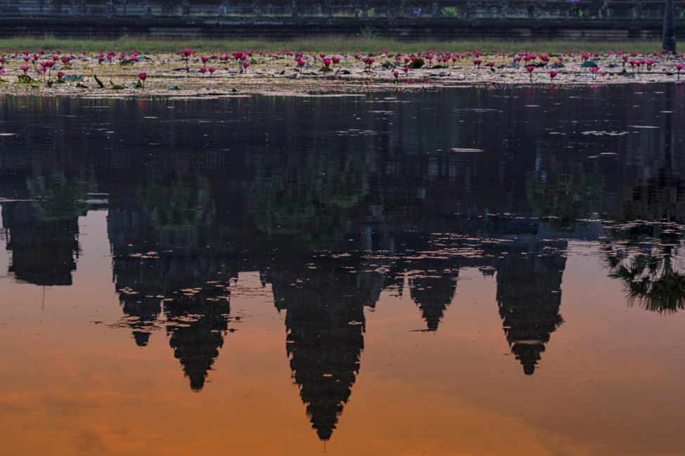 Angkor Reflection - Sunrise at Angkor Wat
