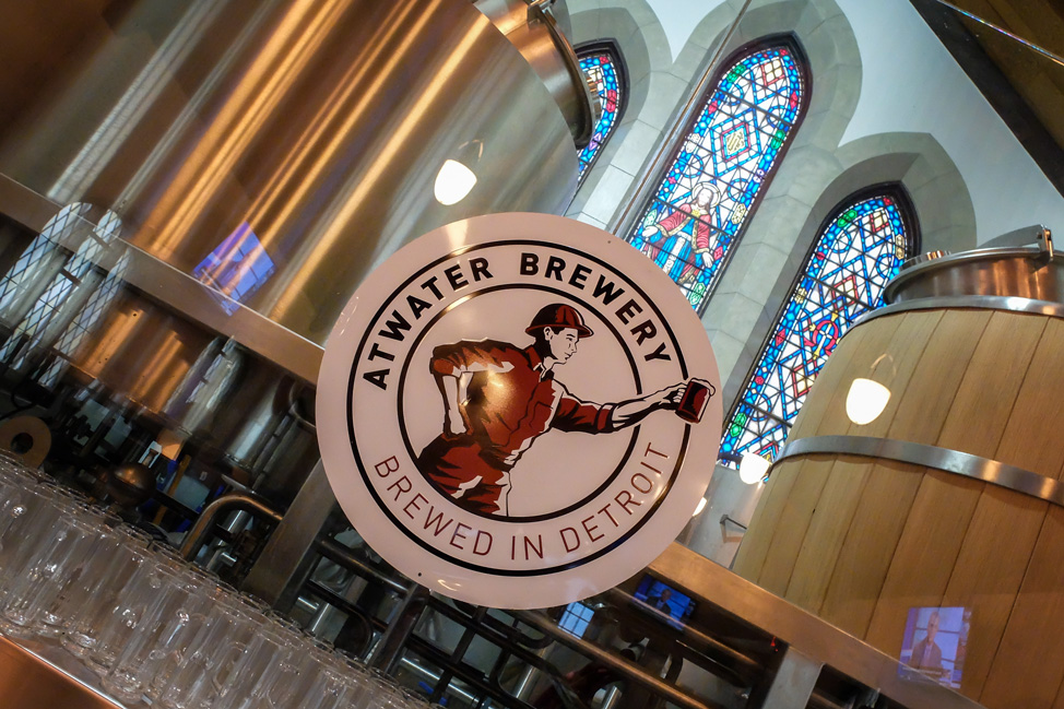 And to wash down your food, take in a visit to the Atwater Brewery in Grosse Pointe. This former church-turned-pub German-inspired and uses former pews for bench seating. Amen!