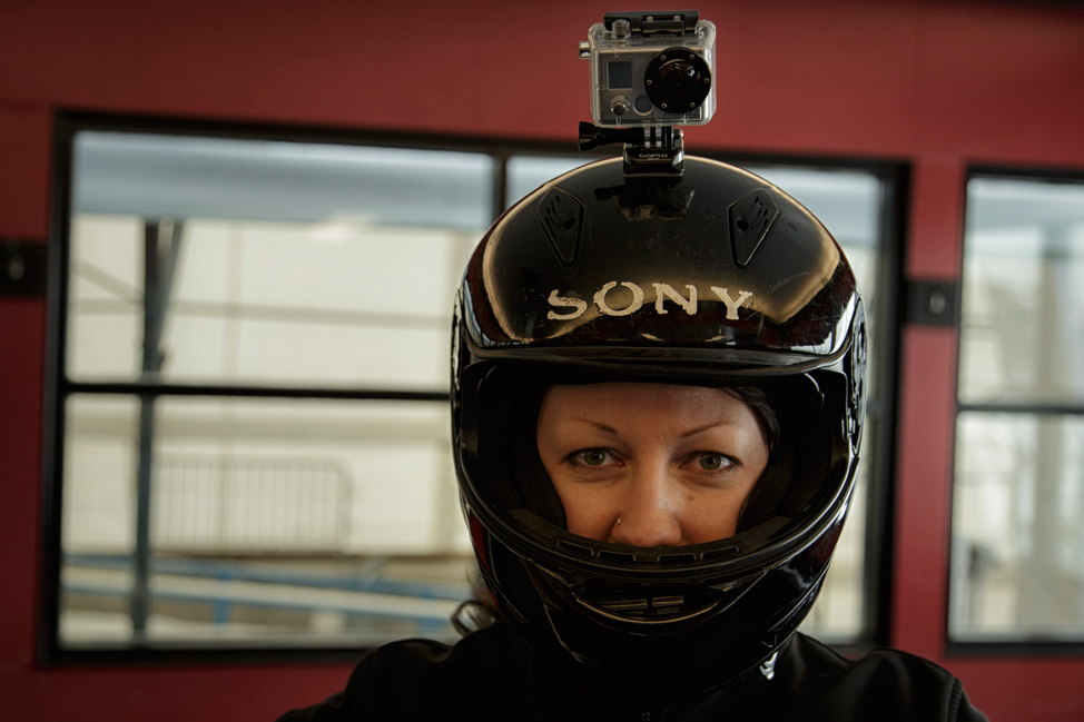 Calgary Olympic Park Bobseld Helmet Cam