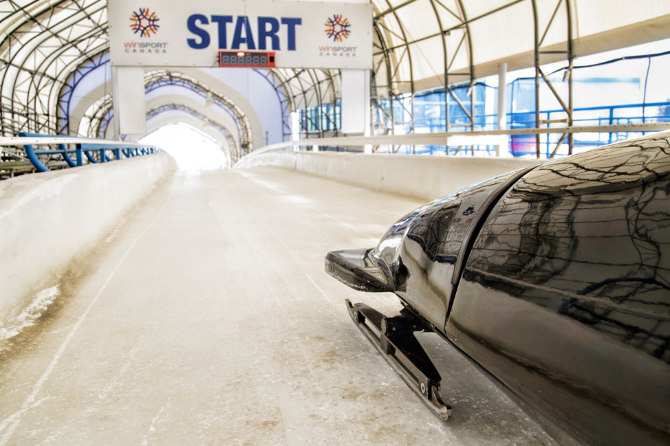 Calgary-Olympic-Park-Bobsled-Start