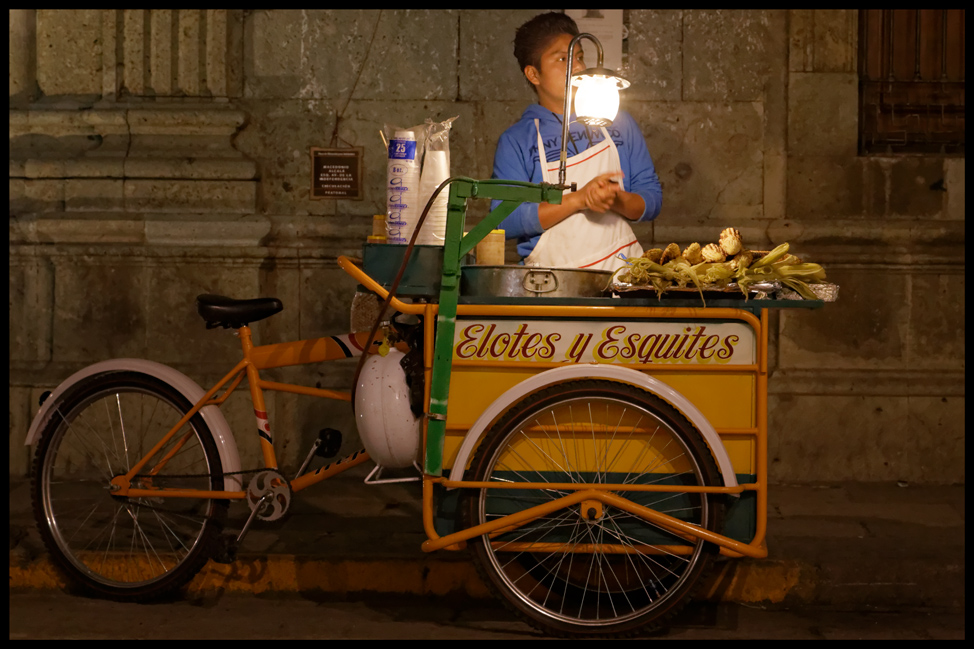 Oaxaca-Elotes-Postcard