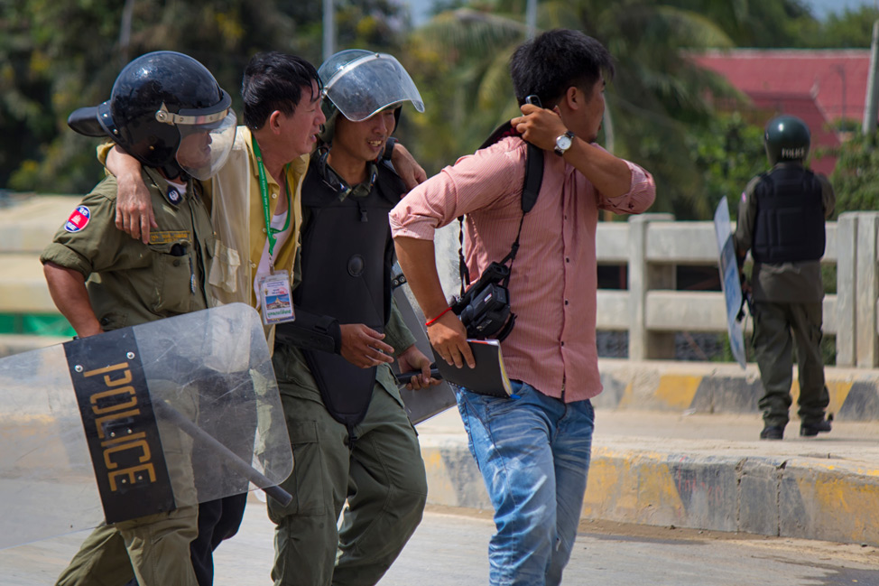 Injured Journalist