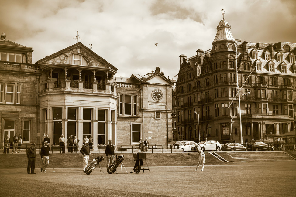 St. Andrews Hole 1 Tee