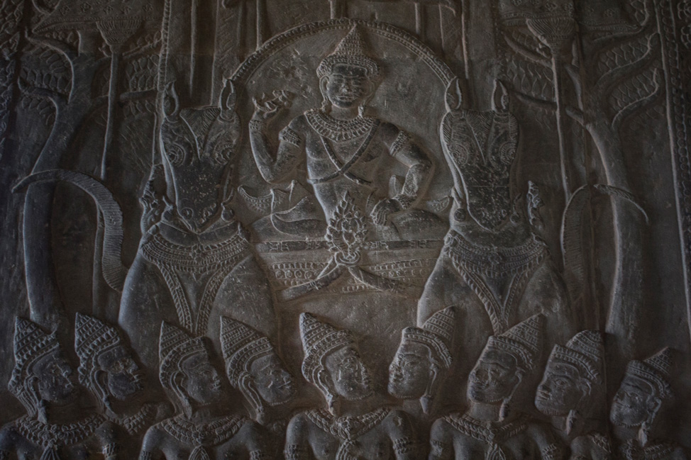 Carvings at Angkor Wat