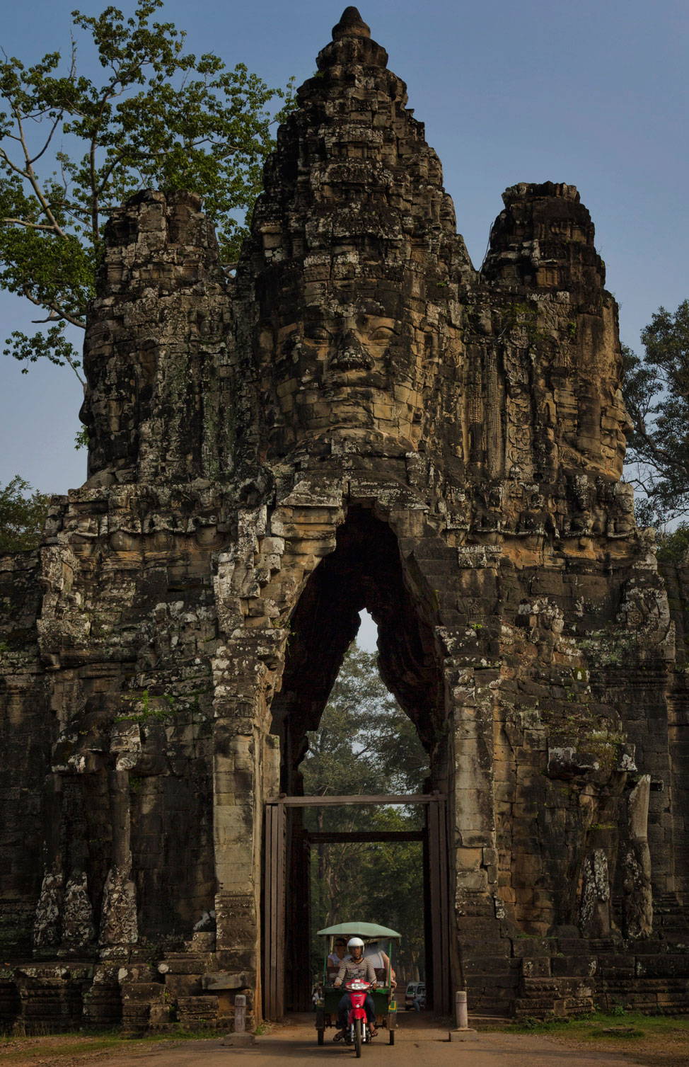 The South Gate into Angkor Thom