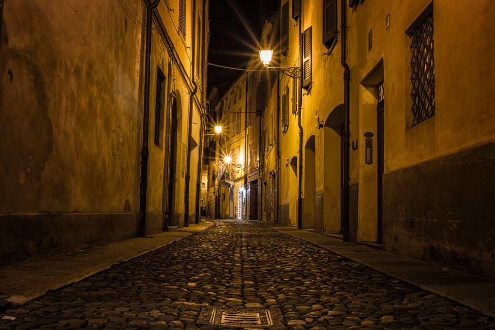 Nights on the streets of Modena