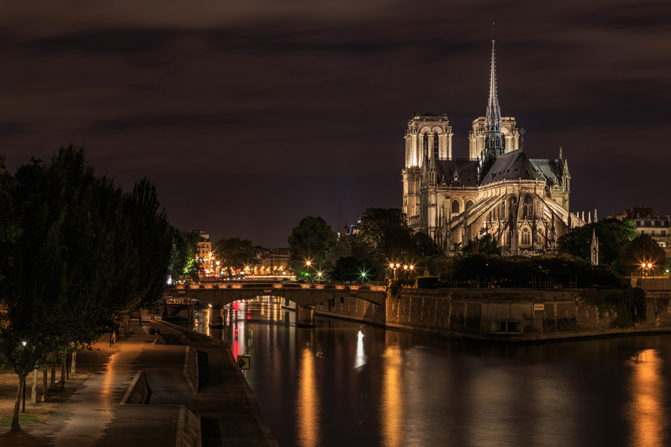 Notre Dame and the Seine