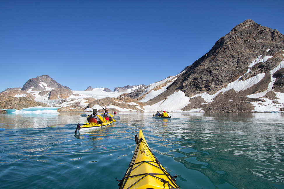 Kayak Front View