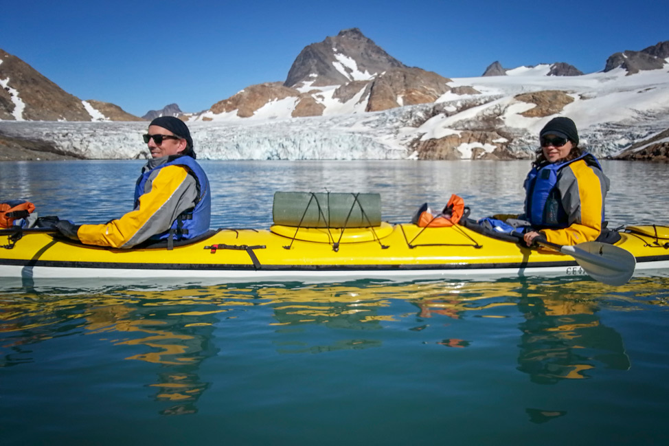 Pete and Dalene in Double Kayak