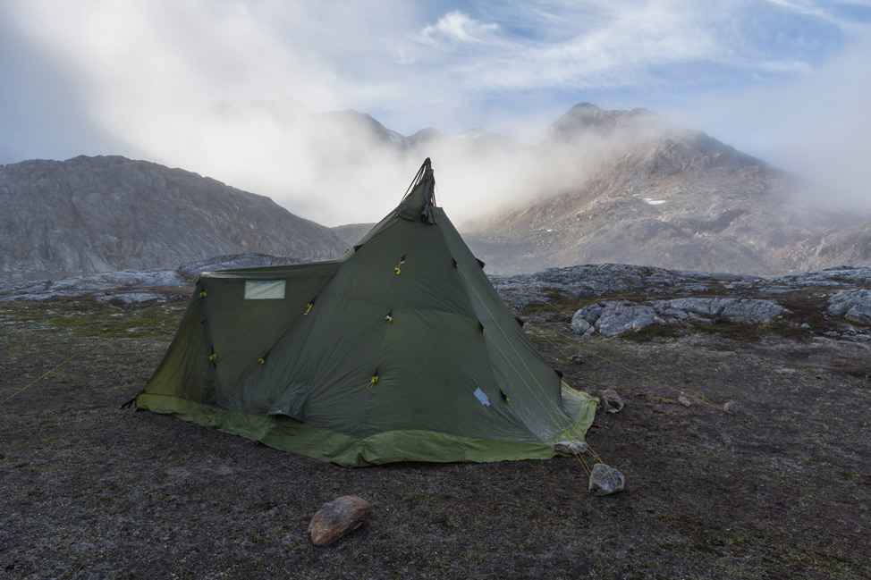 Greenland Kayak Trip - Meal Tent