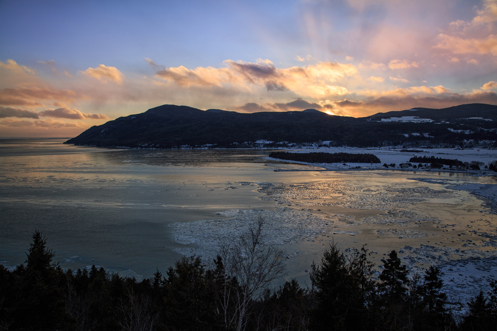 Sunset in Charlevoix