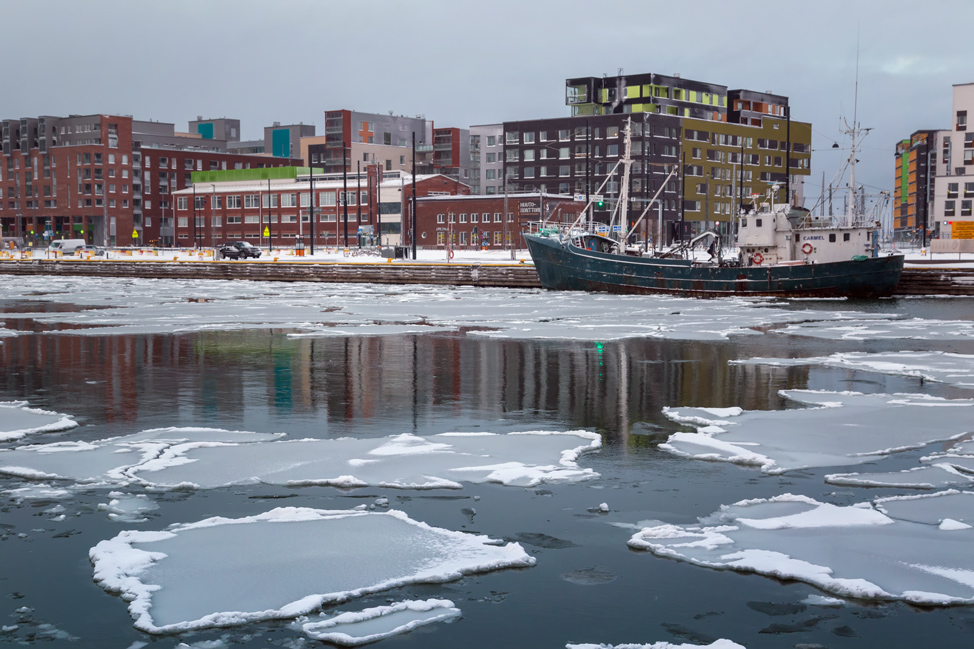 Helsinki Harbour Ice