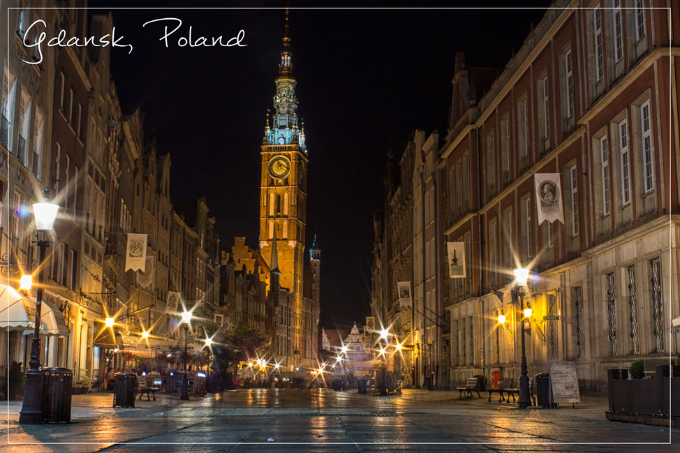 Gdansk at Night