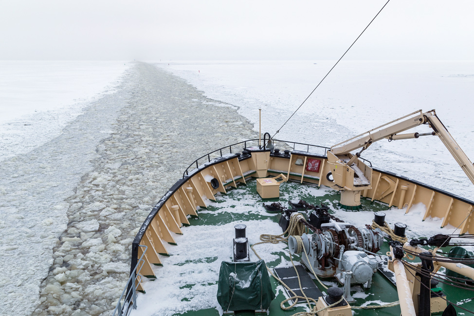 The Finnish Ice Breaker - winter in Finland