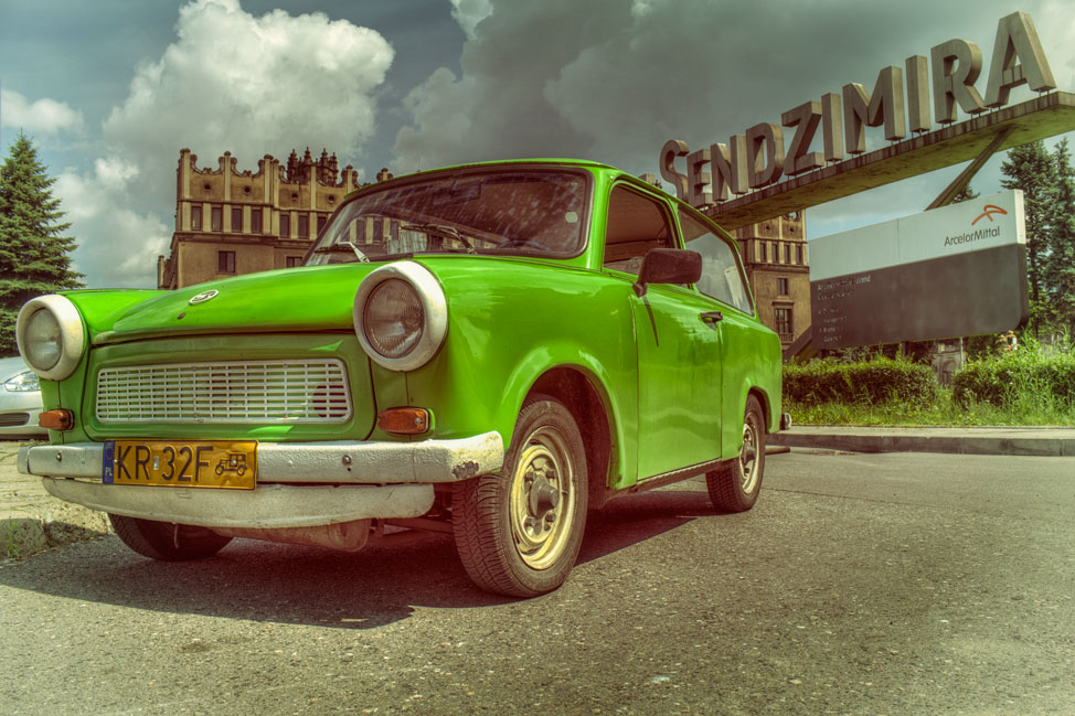 Green Trabant