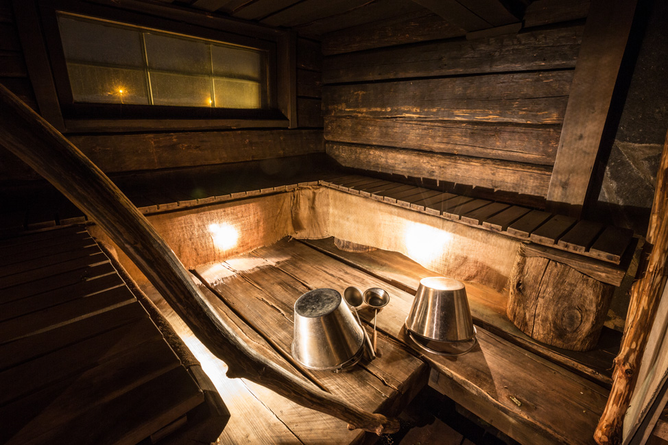 Sauna at Jarvisydan