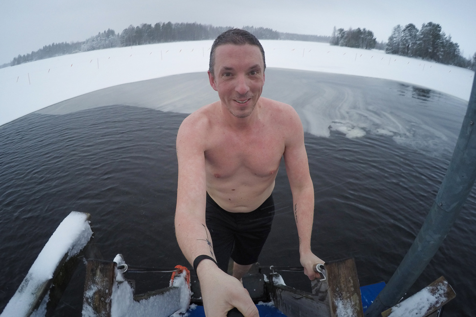 Winter Swim for Pete