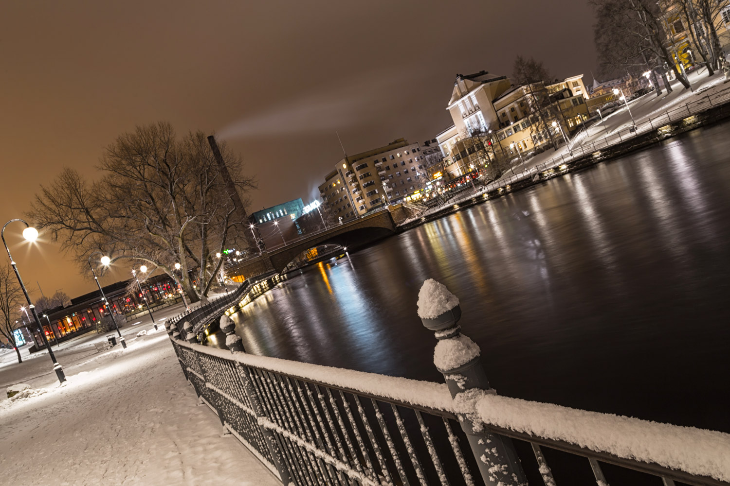 Tampere by Night