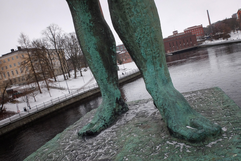 Feet in Tampere