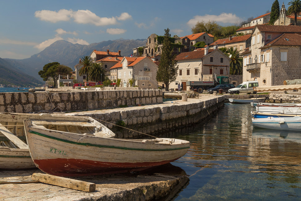 Perast Harbour