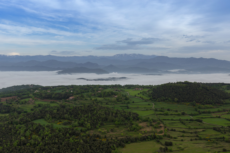 Morning Above the Pyrenees