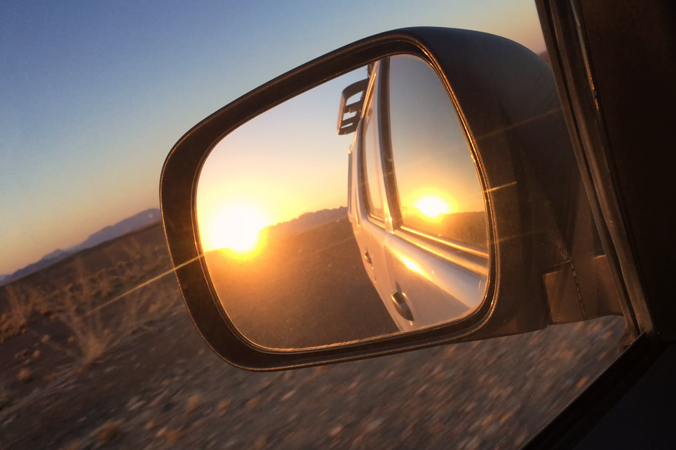 Driving Namibia