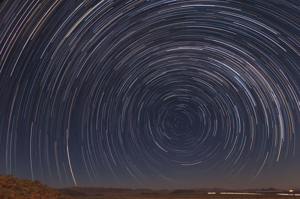 Namibia Star Trails