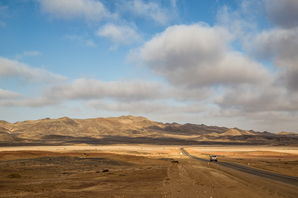 Blue Skies Skeleton Coast