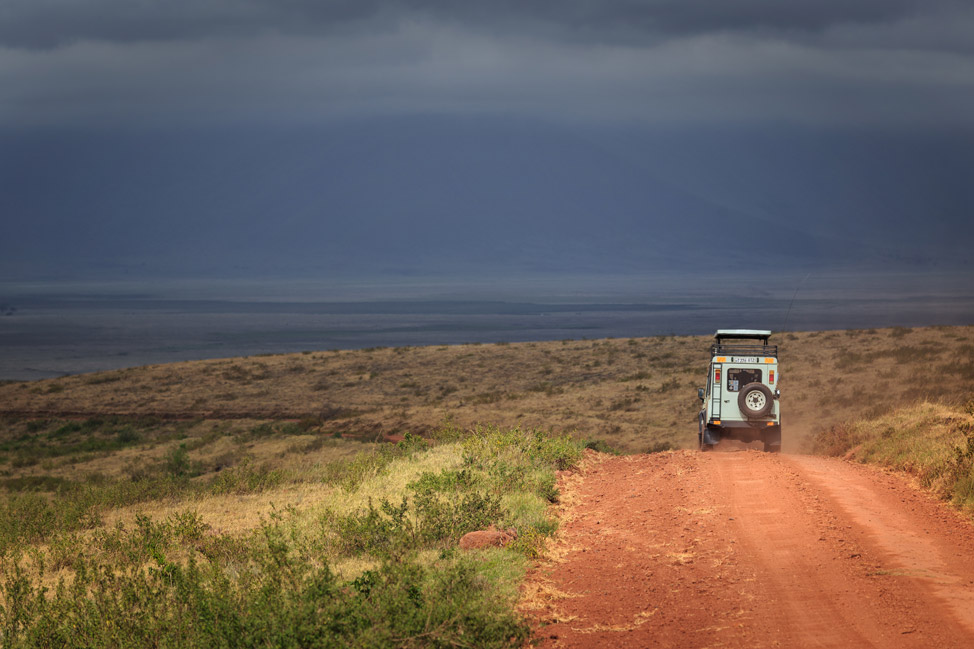 Drive in Ngorogoro