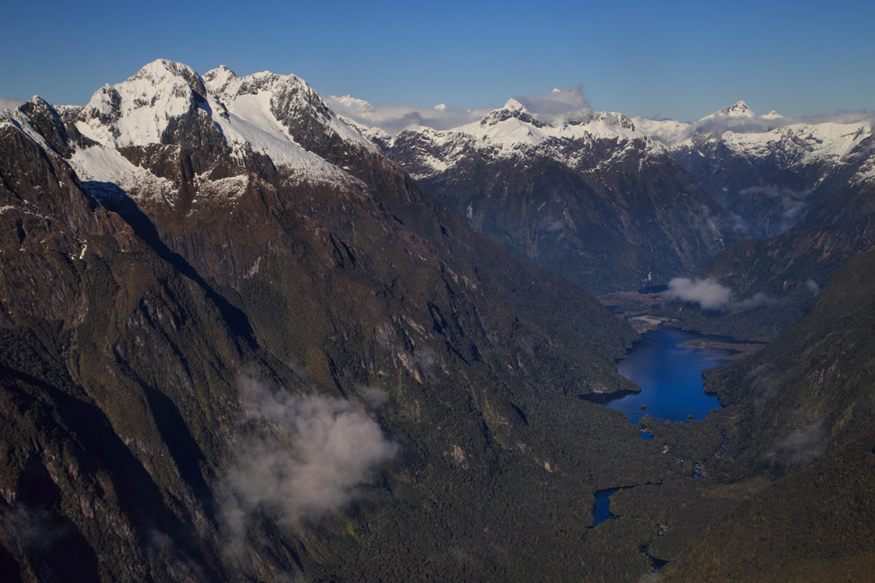 Flying to Milford Sound