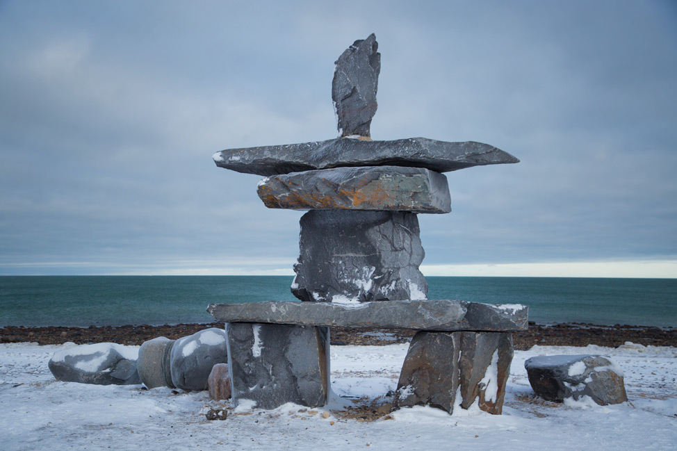 Inukshuk - Churchill, Manitoba