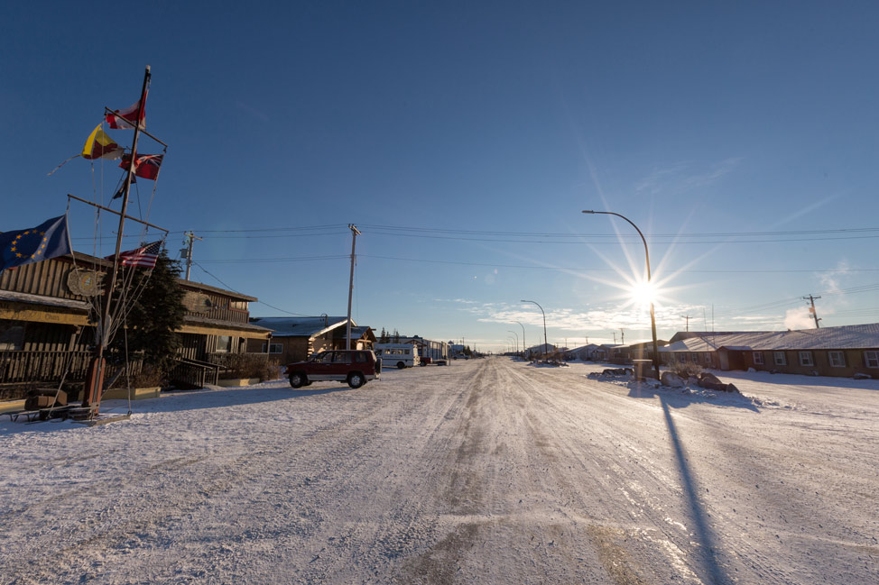 Churchill Town Morning