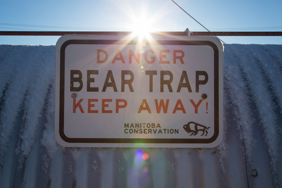 Polar Bear Trap - Churchill, Manitoba