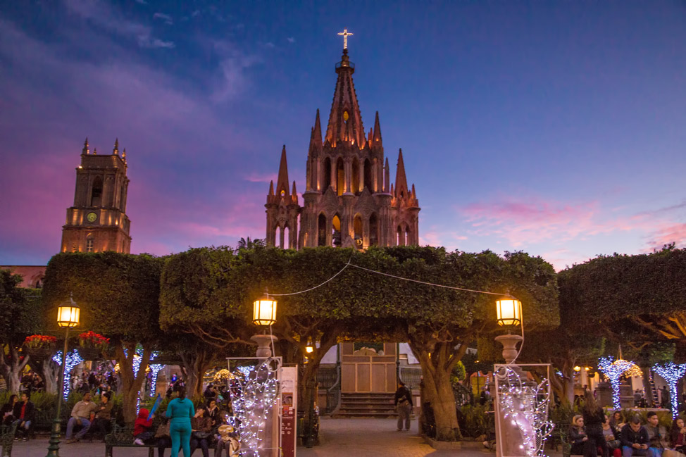 La Parroquia San Miguel de Allende - Dusk