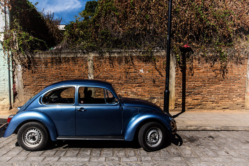 Blue Punch Buggy