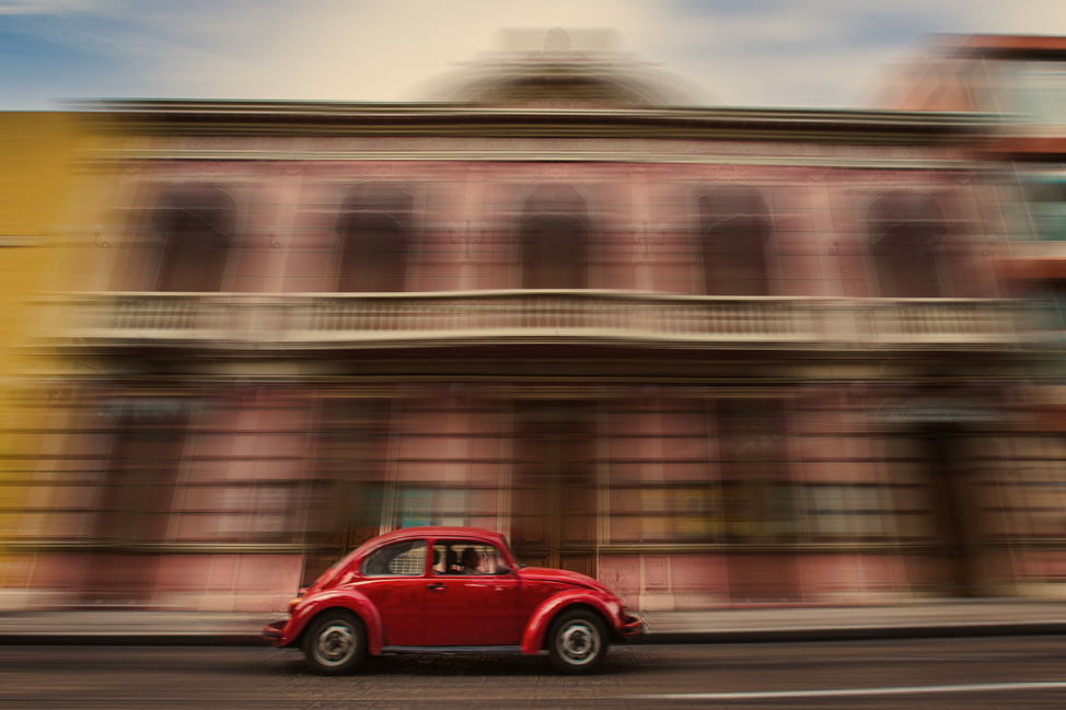 Red VW Beetle Mérida