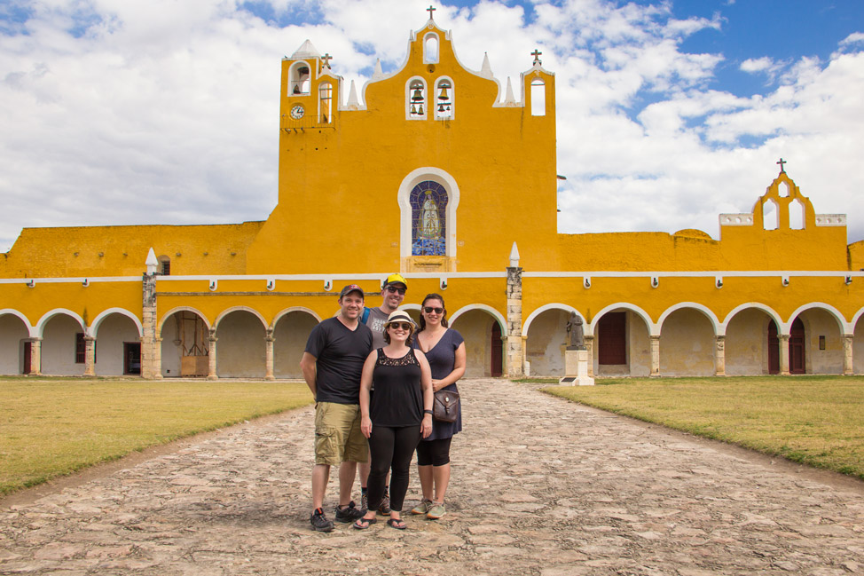All of us in Izamal, Mexico