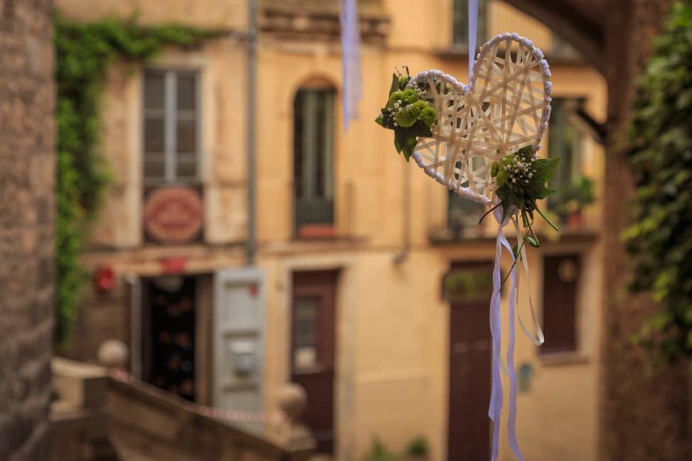 Temps de Flors Hanging Heart