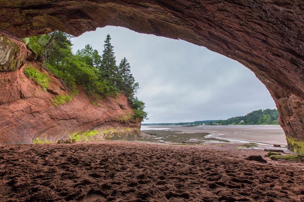Sea Caves - New Brunswick