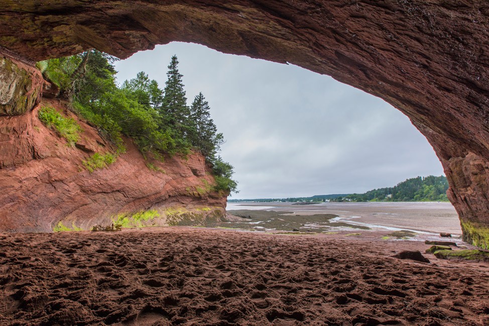 Sea Caves - New Brunswick