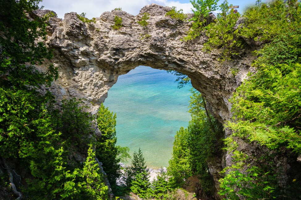 Rock Arch Mackinac Island