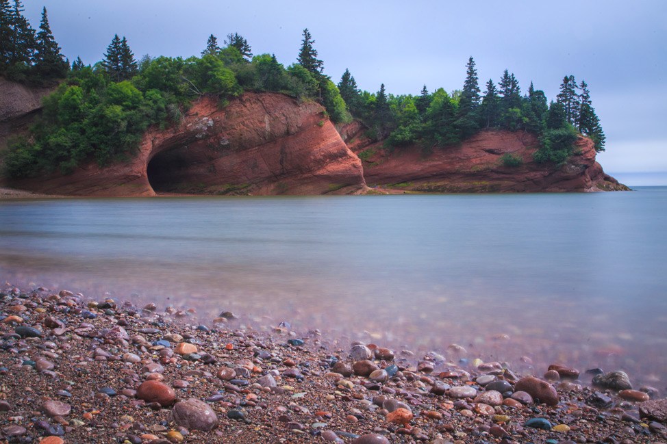 Sea Caves, New Brunswick