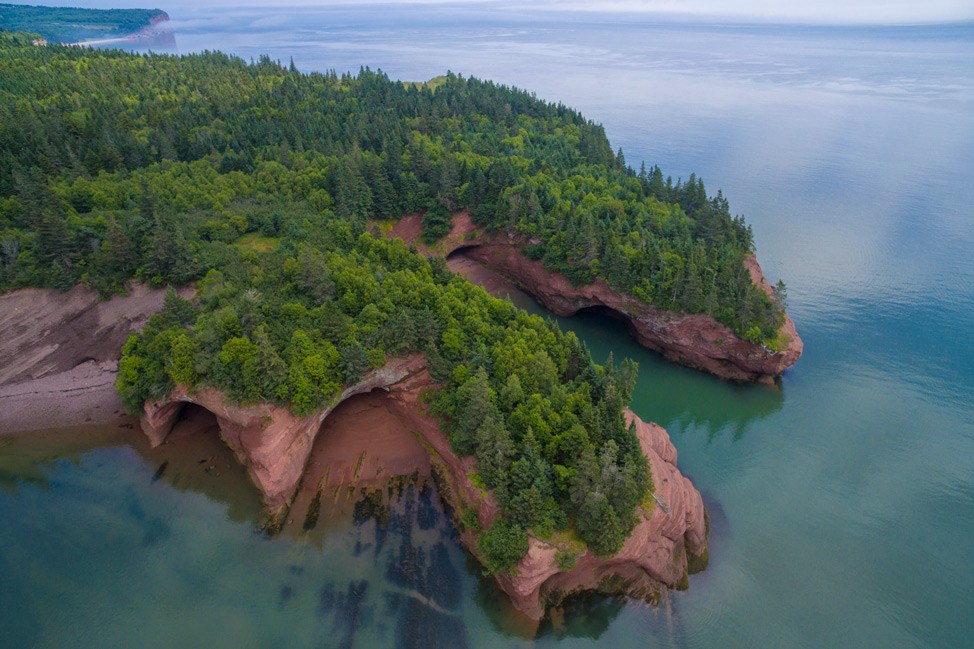 Sea Caves - St. Martins, New Brunswick