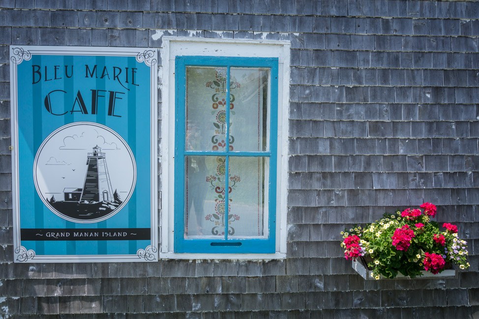 Grand Manan Bleu Marie Cafe