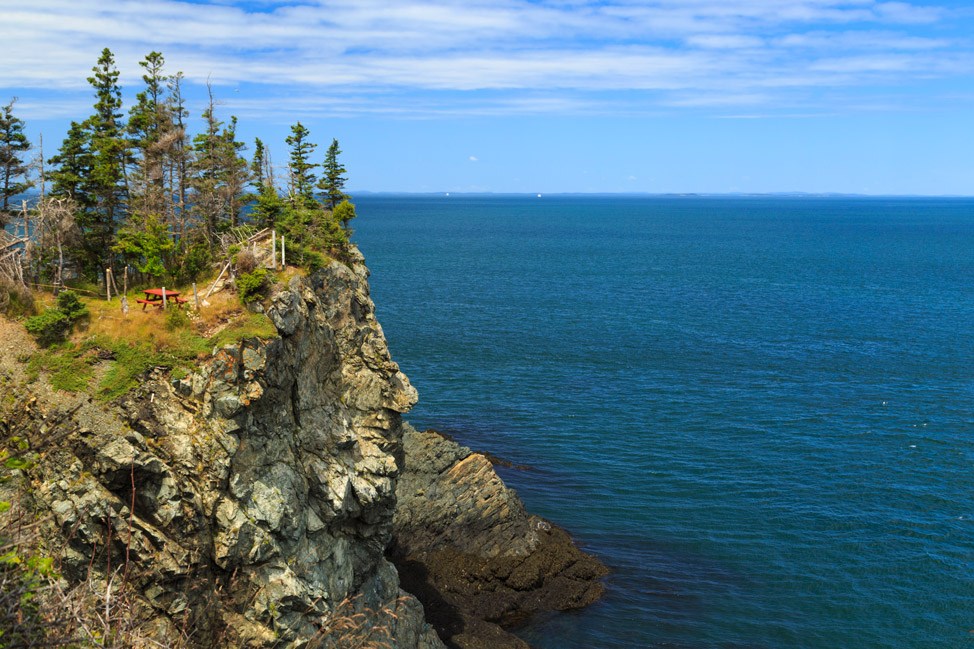 Grand Manan Cliff Camping