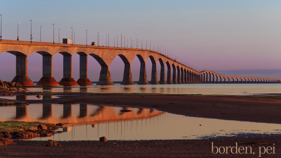 Pink-Confederation-Bridge