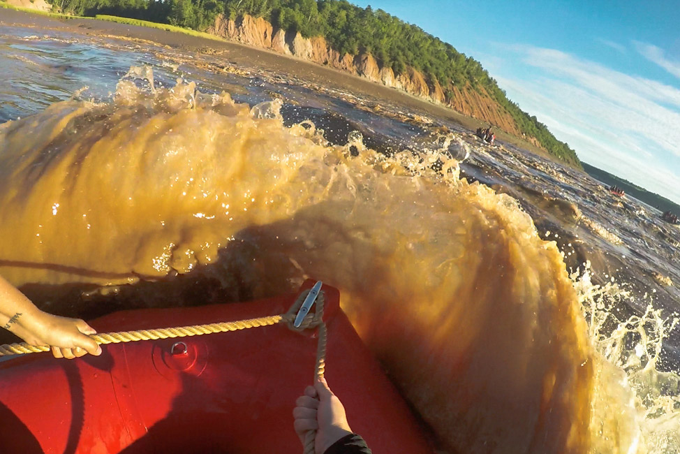 Tidal Bore Rafting Splash