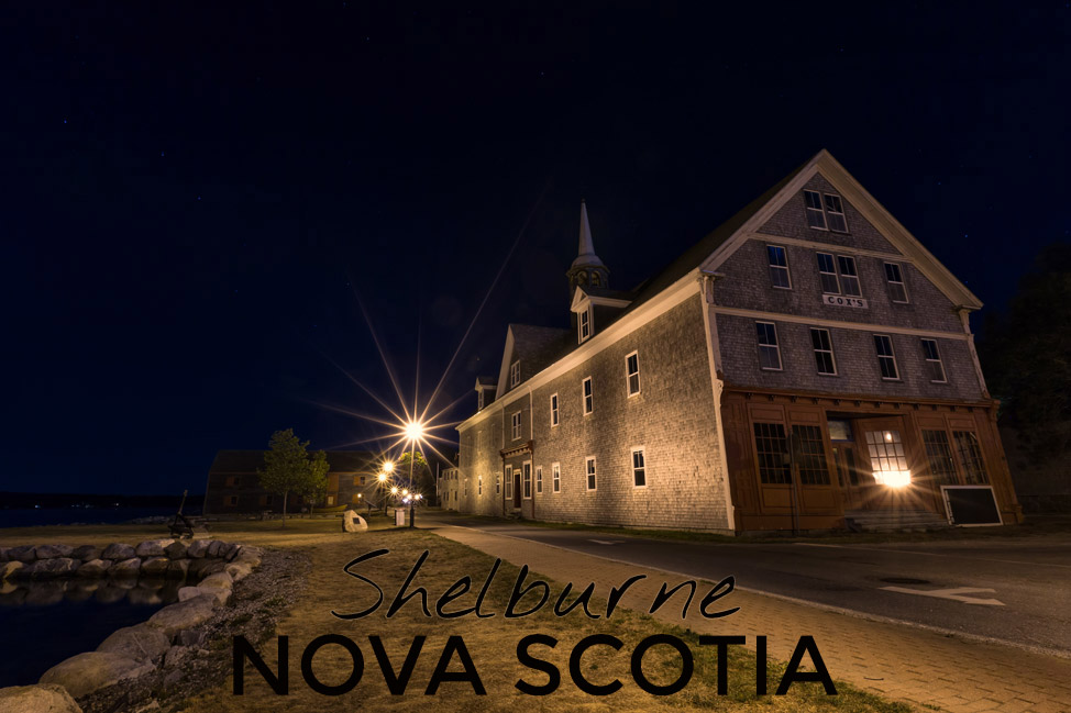 Shelburne Night - Nova Scotia